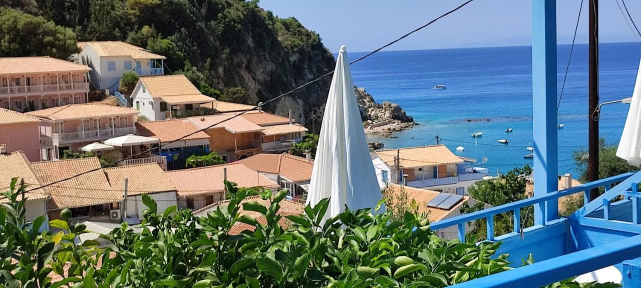 Villa Spiros Áyios Nikítas Exteriör bild